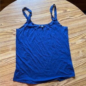 Victoria's Secret Navy Camisole with Lace Trim